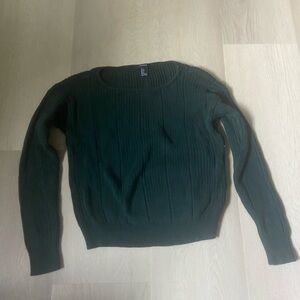 Forever 21 Dark Green Knit Sweater